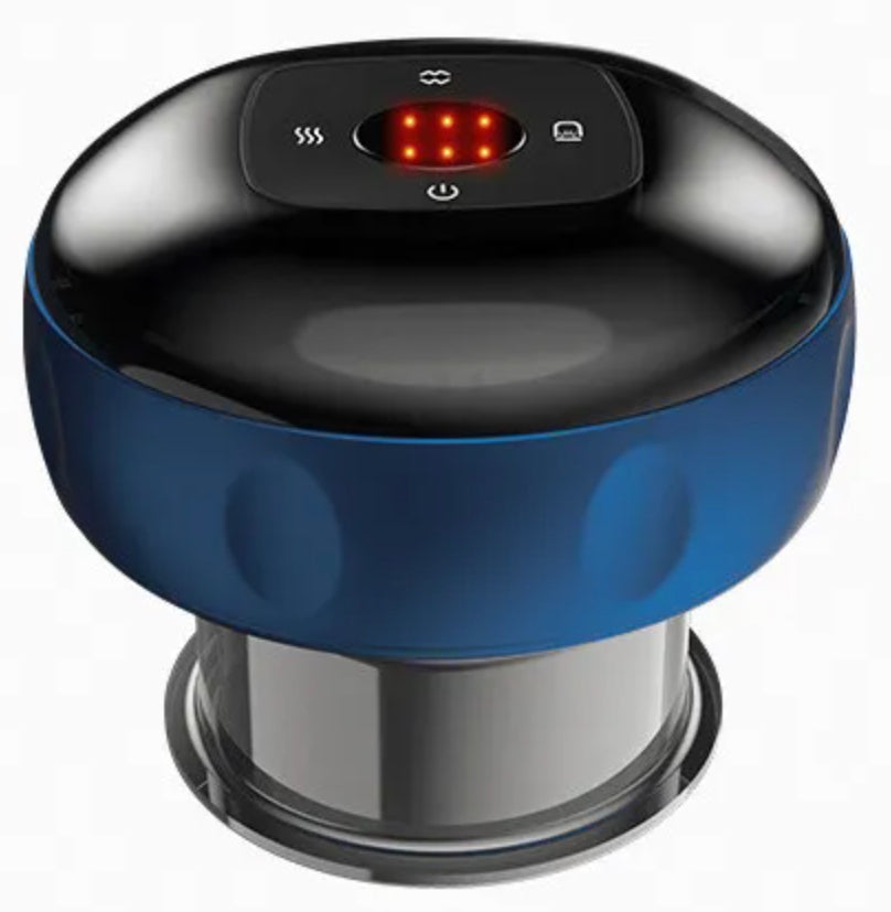 Hřejivá přísavka pro uvolnění svalového napětí