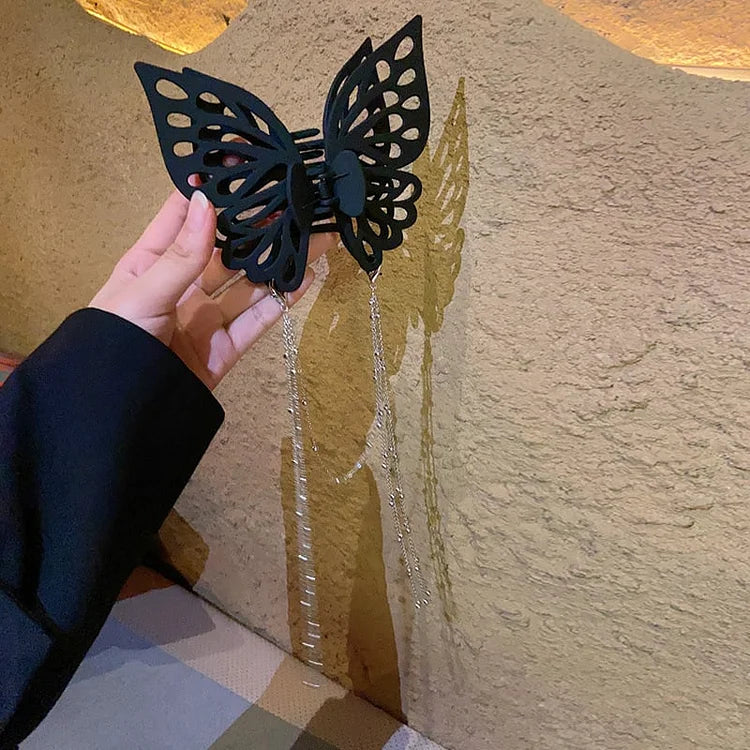 مشبك شعر فراشة