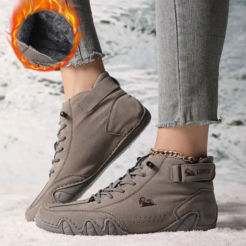 VogLdeck 3.0 – Calçado ortopédico de inverno forrado com pele 