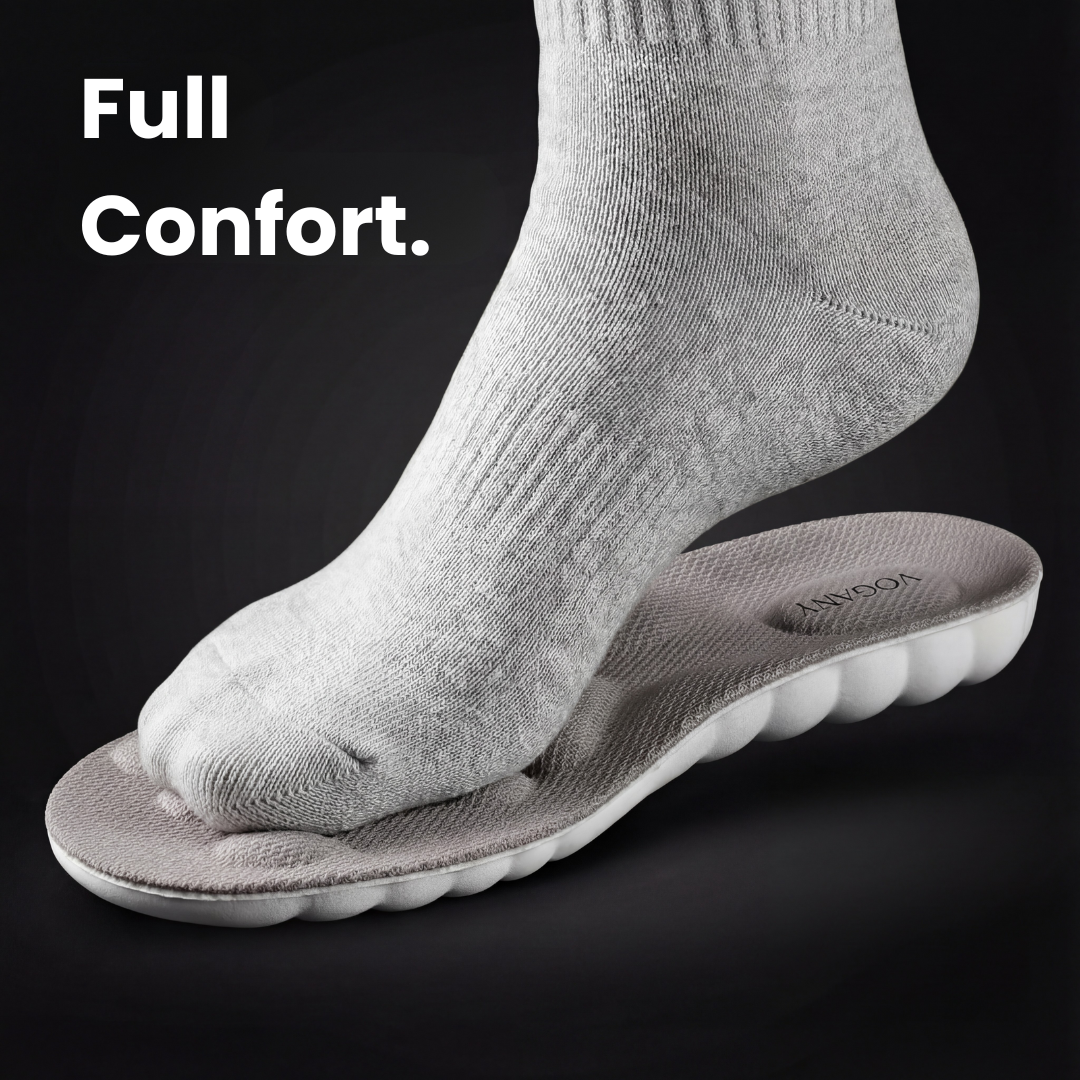 Palmilhas 4D Massajantes – Alívio Ativo & Caminhada Sem Dor 