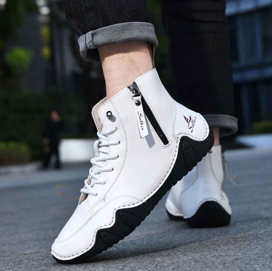 VogSalkin - Zapatos con cremallera express resistentes y duraderos 