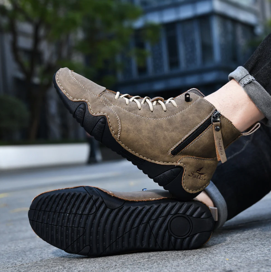 VogSalkin - Zapatos con cremallera express resistentes y duraderos 