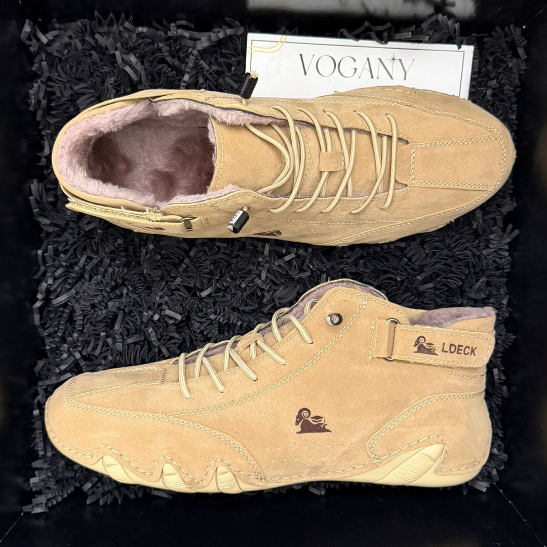 VogLdeck 3.0 – Calçado ortopédico de inverno forrado com pele 