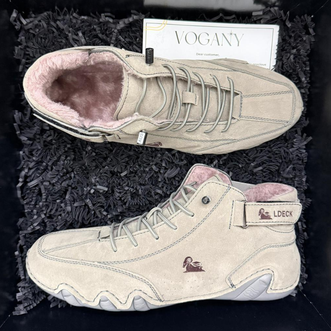 VogLdeck 3.0 – Calçado ortopédico de inverno forrado com pele 