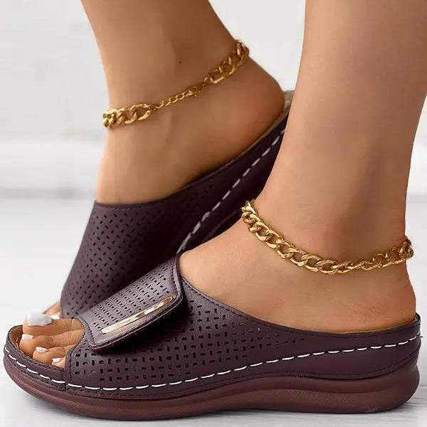 Sandalias ortopédicas Peep Toe: Confort y soporte para tus pies 